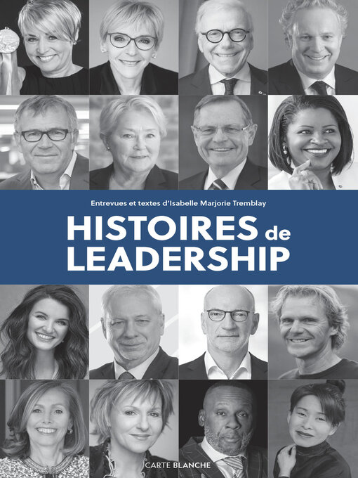 Title details for Histoires de leadership by Isabelle Marjorie Tremblay - Available